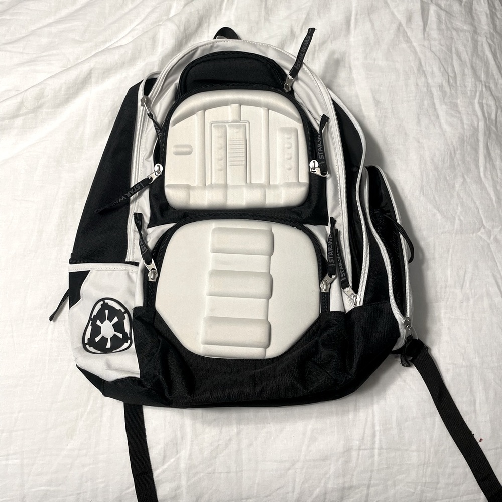 Star Wars Stormtrooper Backpack with tons of storage!